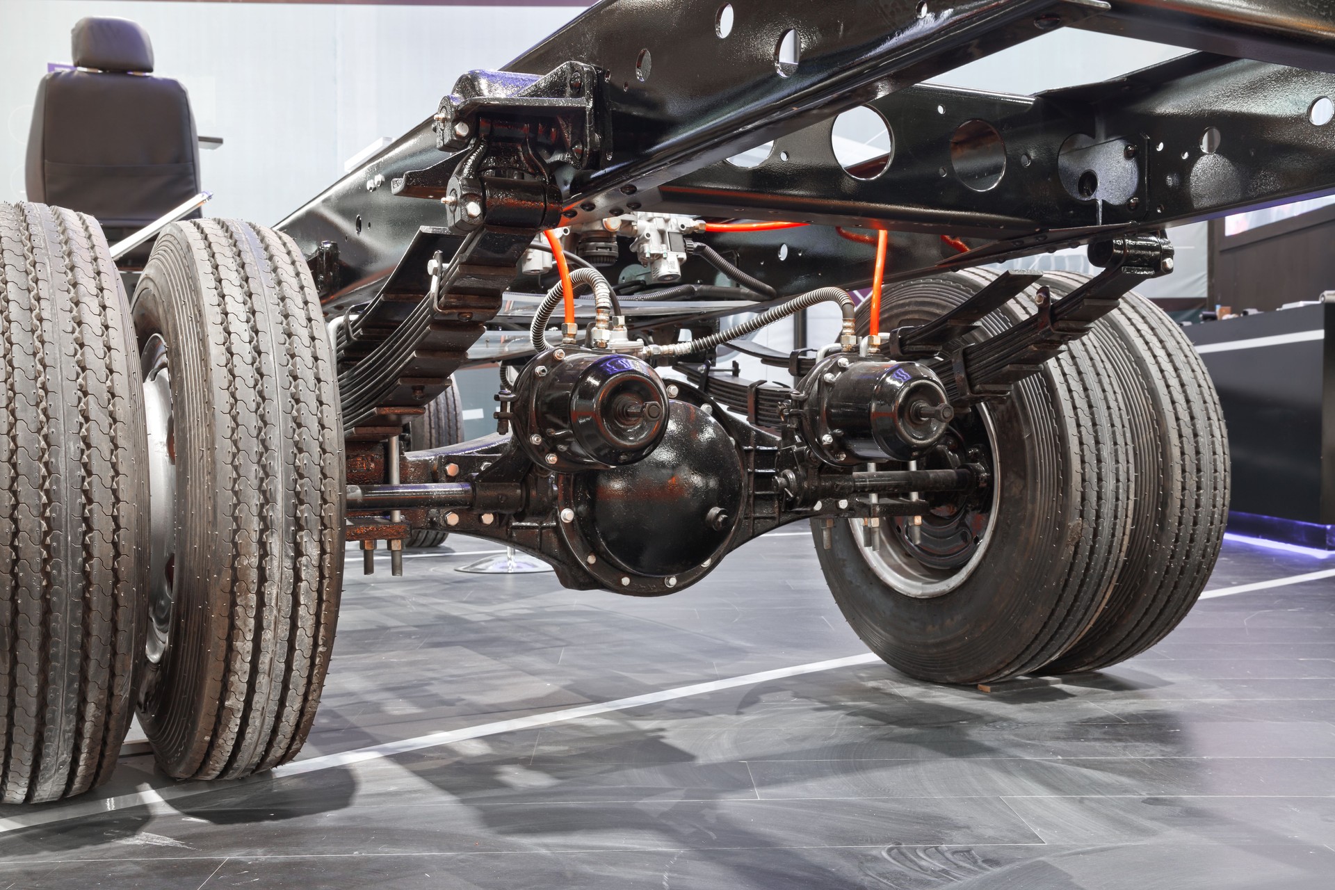 Chassis frame suspension